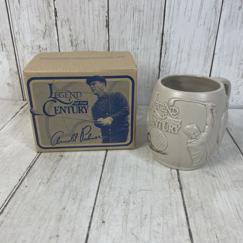 Arnold Palmer βLegend of the Centuryβ Ceramic 3D Mug - Avon New In Box